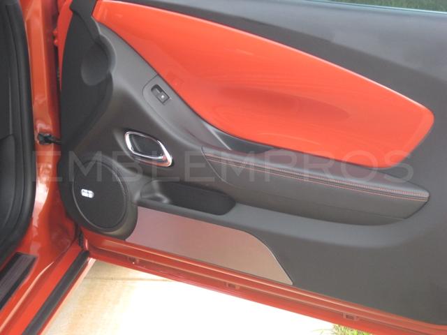 2010 2011 2012 CAMARO DOOR PANEL LOWER COVER STAINLESS STEEL  